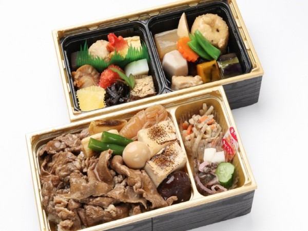 黒毛和牛すき焼き二段弁当