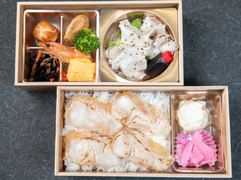 【NEW】鯛の漬け炙り2段重