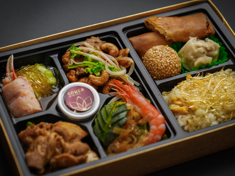 【7升】旬の素材とフカヒレの中華弁当