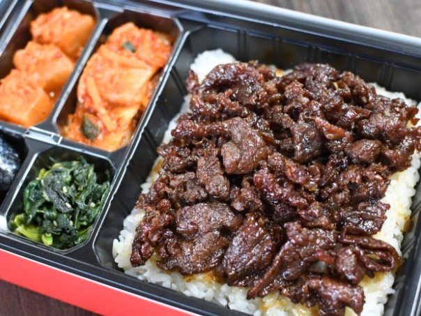 薄切ロース弁当