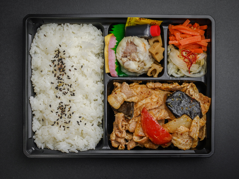 豚肉のピリ辛中華炒め弁当