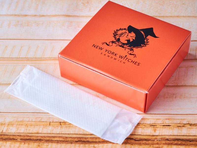 厚焼き玉子 × ぷりぷり海老カツのコンビサンド