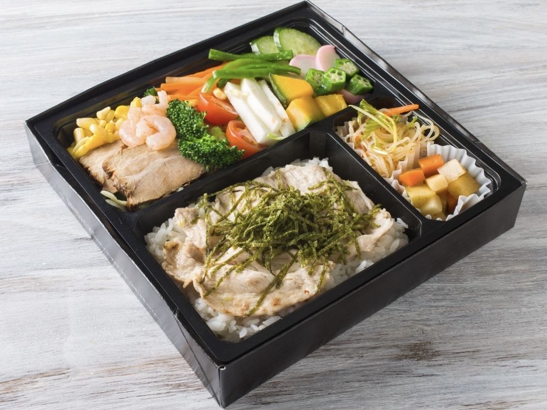 【お肉と野菜のバランス◎】豚バラ和風ダレ焼肉弁当