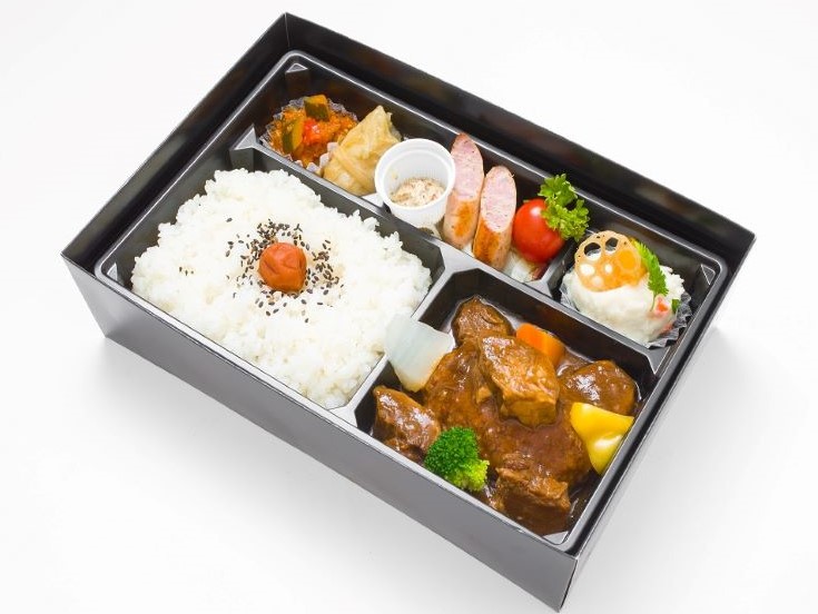 ビーフシチューハンバーグ弁当