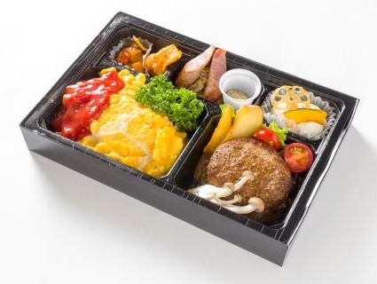 ふわっとろオムライス＆ハンバーグステーキ