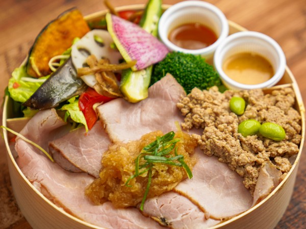 和風ポークステーキわっぱ弁当