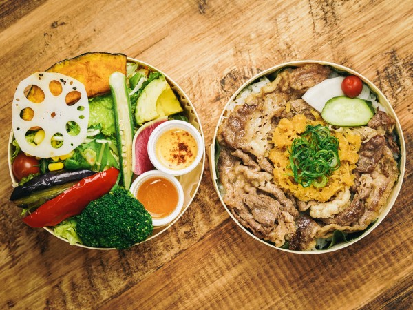 黒毛和牛焼しゃぶ二段弁当