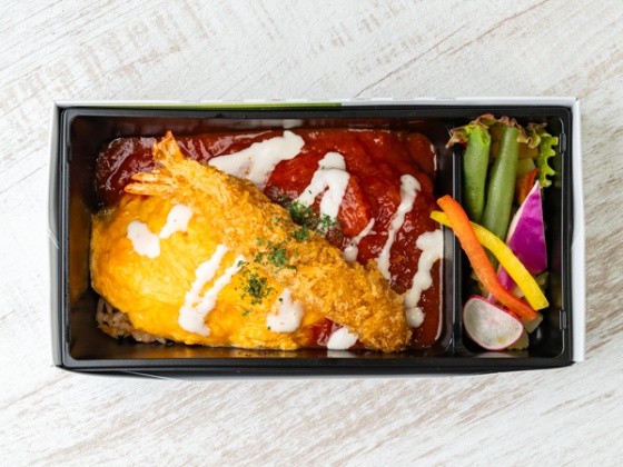 チキントマトソースオムライス弁当