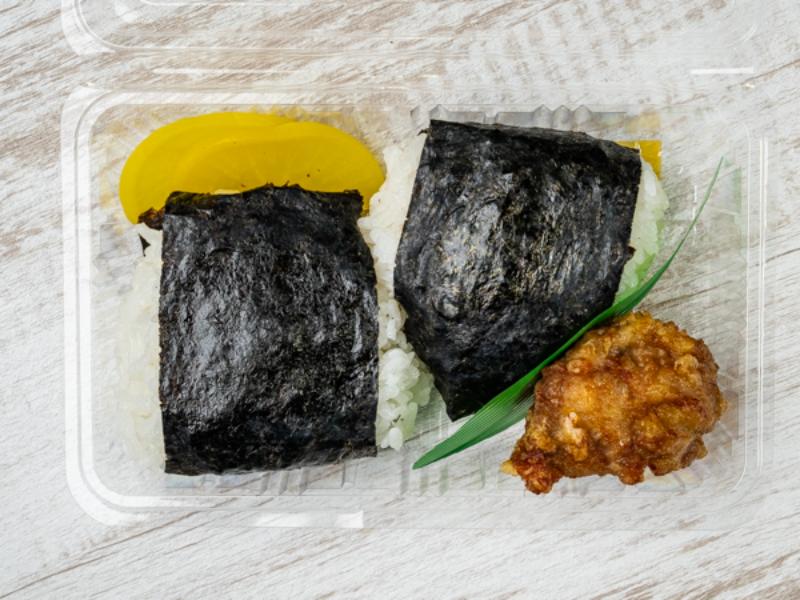 おにぎりセットB おにぎり2個、選べるおかず1品