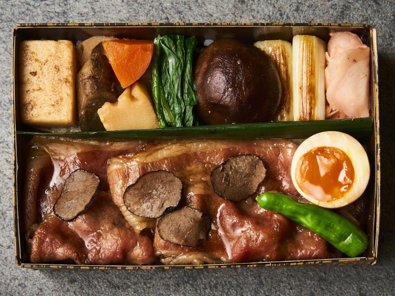 宮崎牛A5和牛トリュフすき焼き弁当