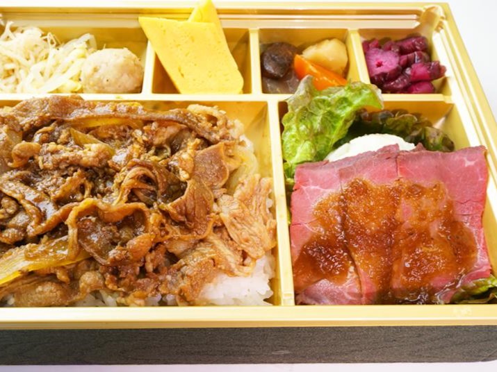 カルビとローストビーフ贅沢御膳