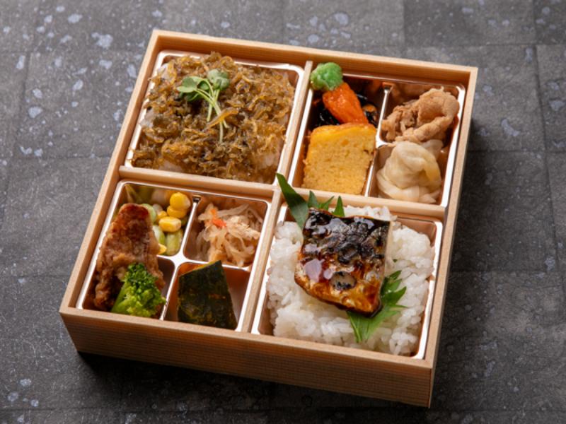 贅沢彩り御膳〜さば幽庵焼きとちりめんじゃこ〜