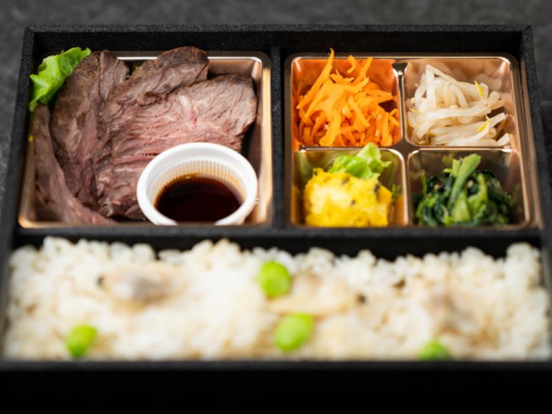 厳選牛はらみステーキ御膳