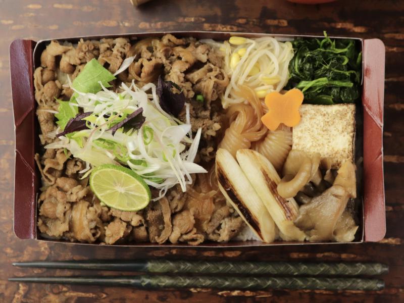 おろし牛しゃぶ重