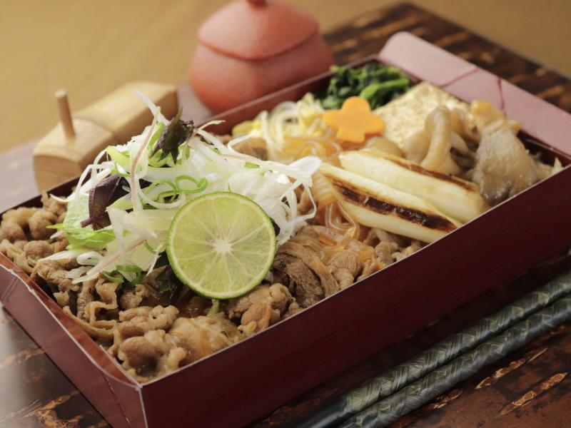 おろし牛しゃぶ重