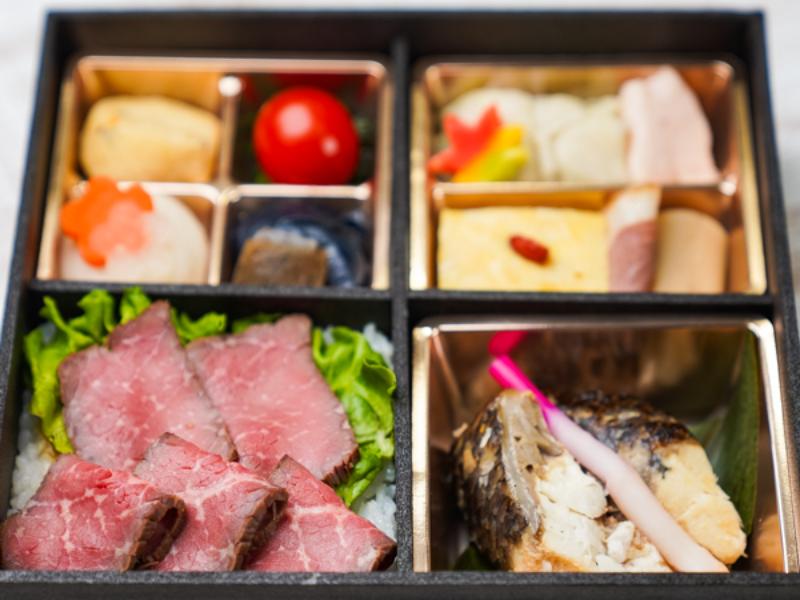 〜銀ひらす西京焼き〜牛ロースト重とこだわり和惣菜 御膳