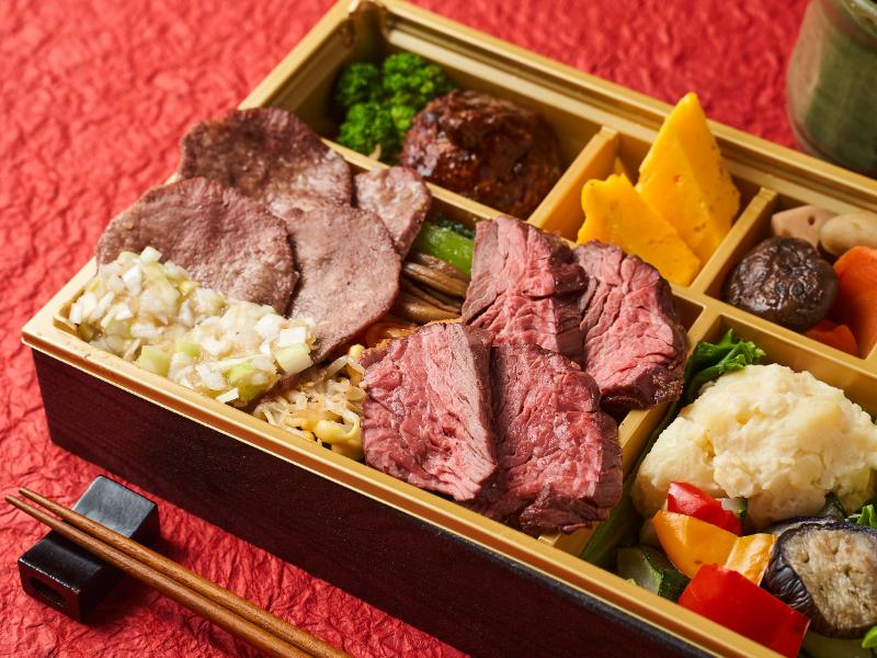 炭火焼 A5和牛イチボ＆牛たん御膳