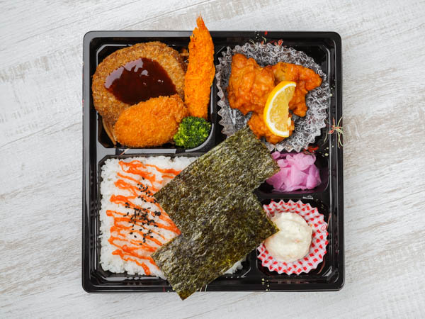 ミックスフライ＆唐揚げ弁当
