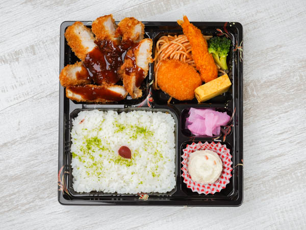 とんかつ＆エビフライ弁当