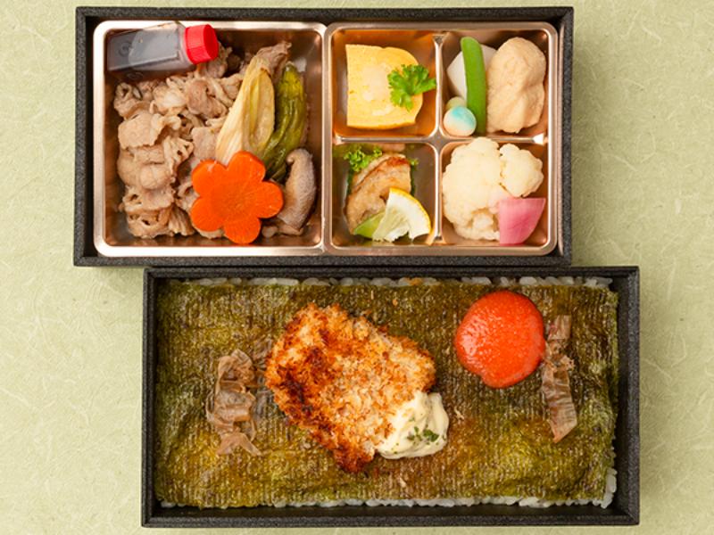 厳選牛すき焼きの特撰二段海苔弁当