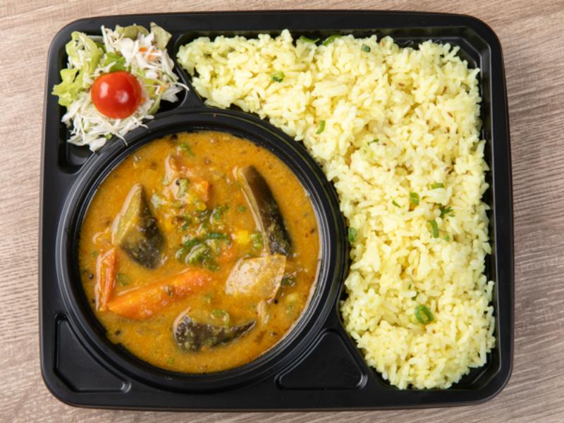 豆と野菜のカレー＆ライスセット