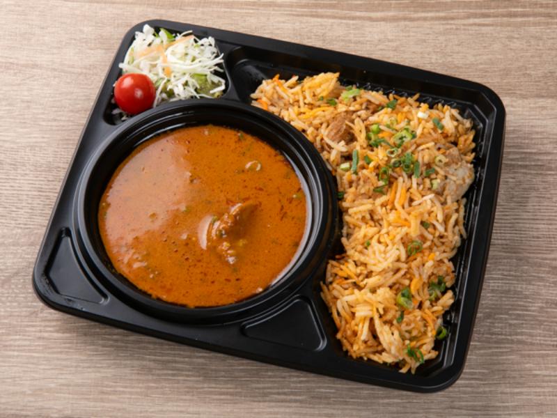 チキンカレー＆ビリヤニセット