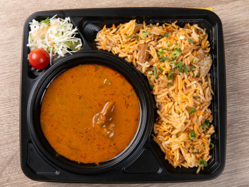 チキンカレー＆ビリヤニセット