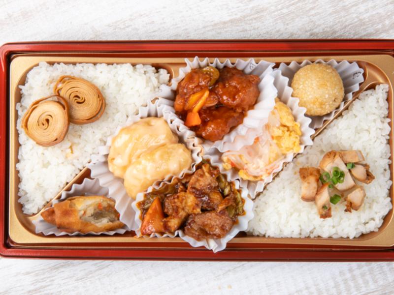 【メイン4種ボリューム満点】エビマヨ・回鍋肉・酢豚・かに玉