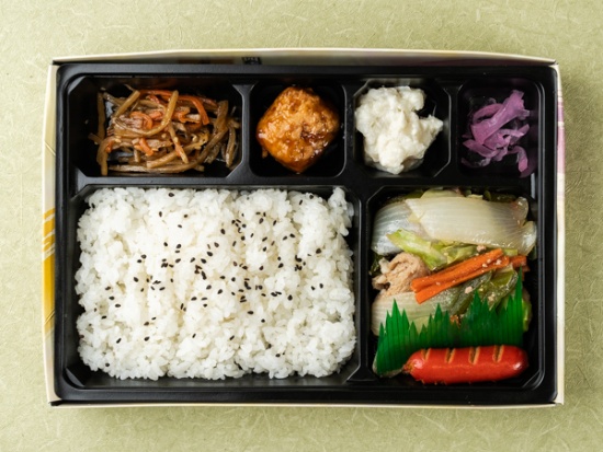 肉野菜炒め弁当