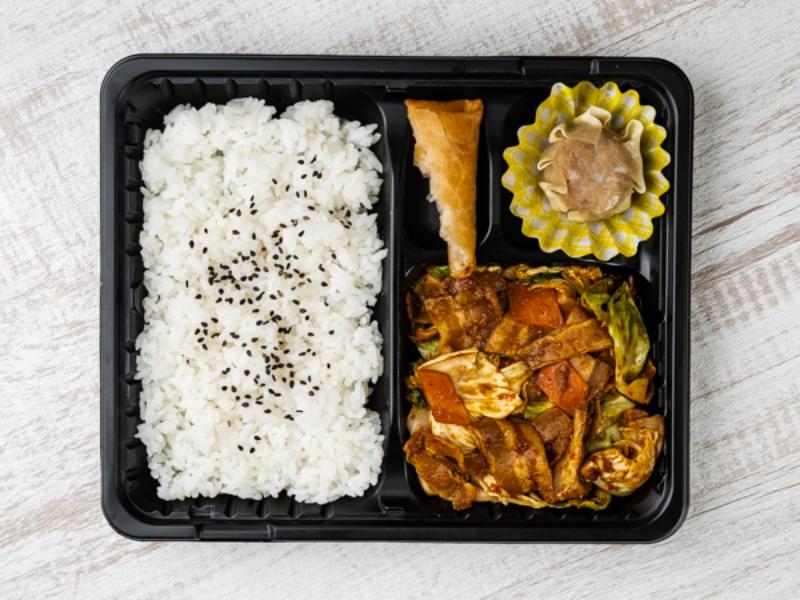 回鍋肉弁当