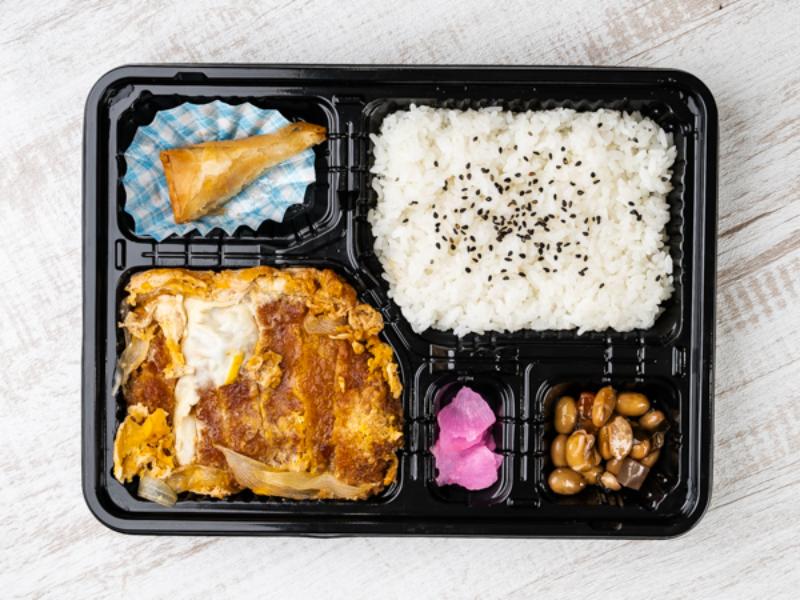 カツの卵とじ弁当