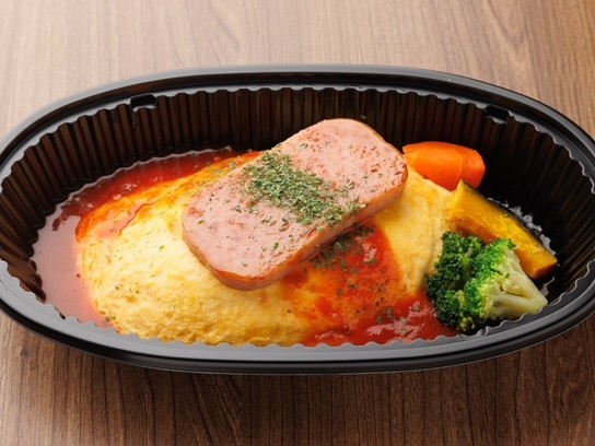 【特製トマトソース】スパムオムライス