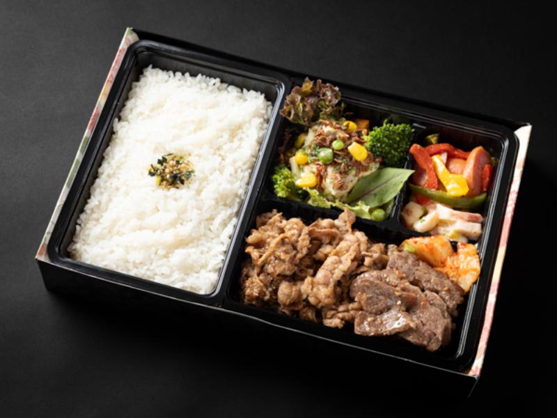 牛カルビ＆牛バラ肉焼肉弁当