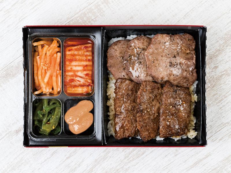 カルビ＆上タン塩弁当