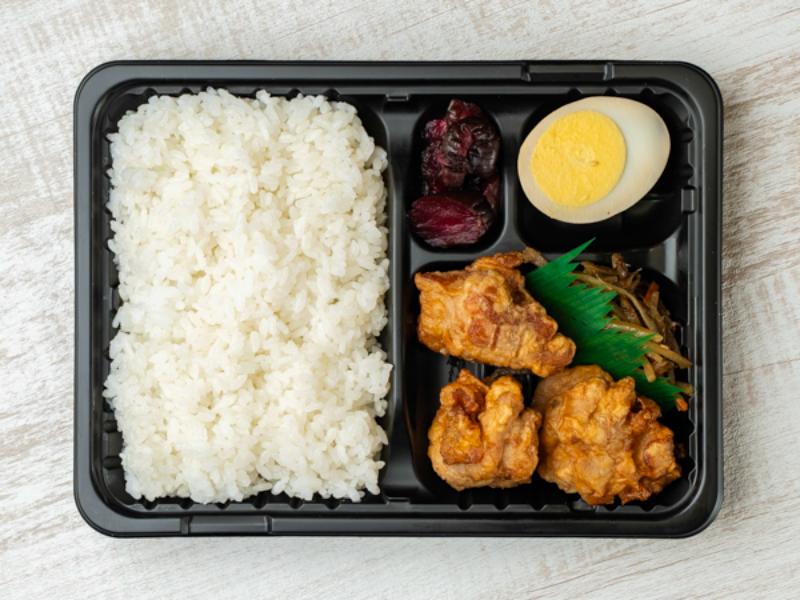 店長が揚げた鶏の唐揚げ弁当