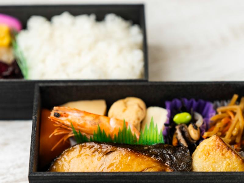 楓弁当 銀だらの照り焼き御膳